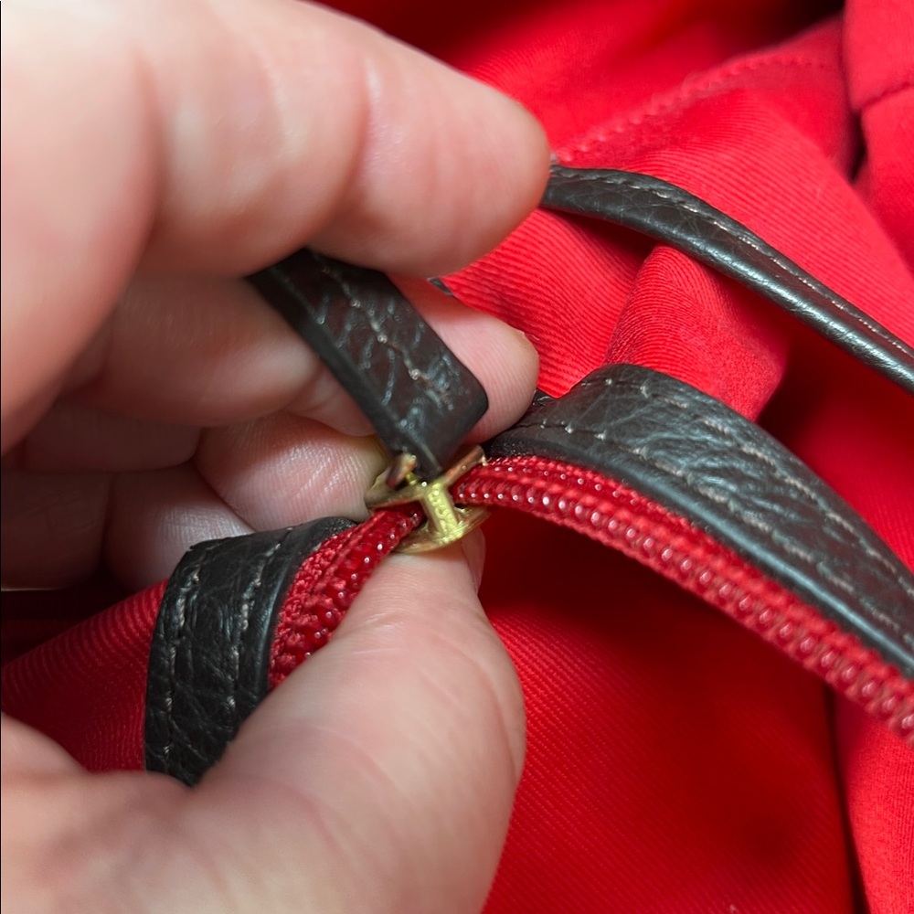 Dooney & Bourke brown leather large brown tote bag - Picture 14 of 15